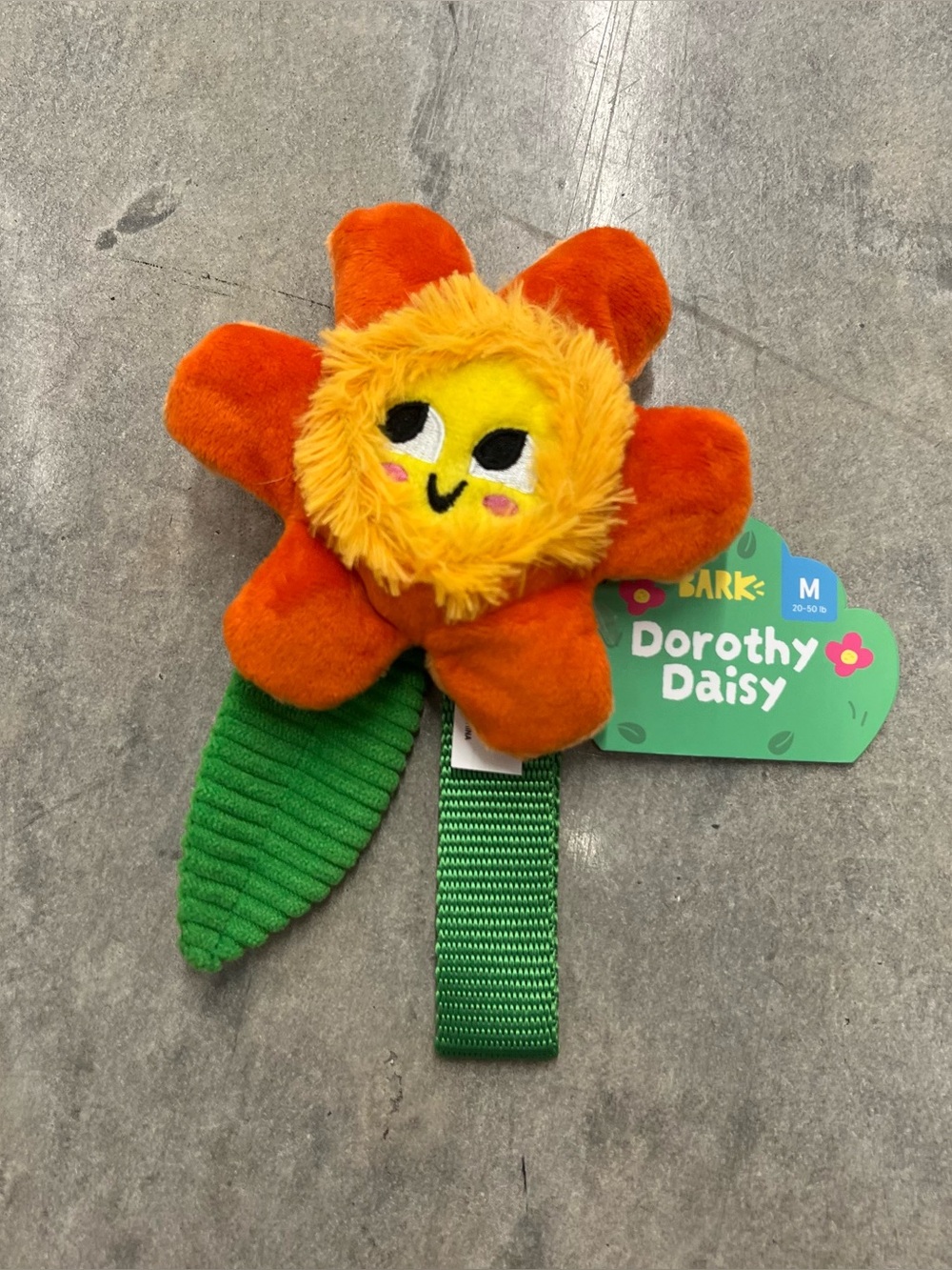 NWT Bark Dorothy Daisy Dog Toy